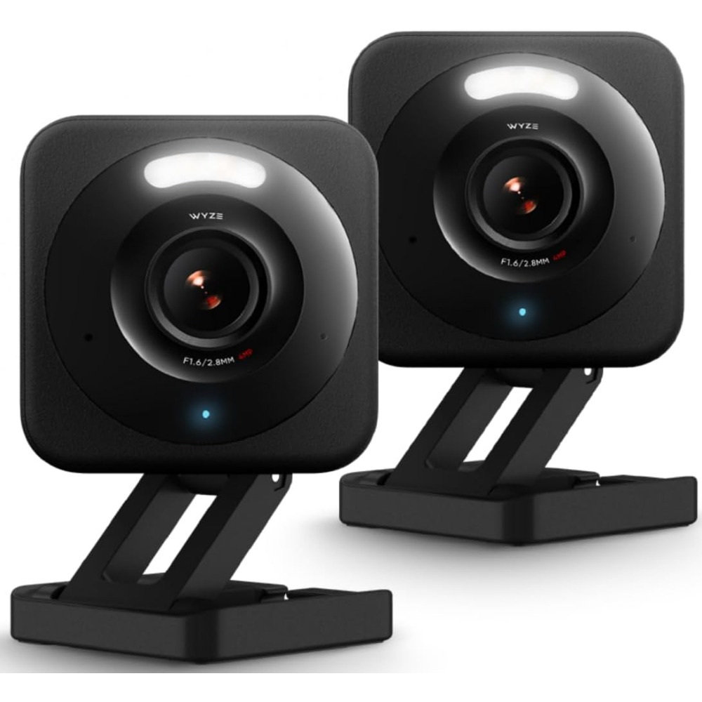 Home Security Cameras No Subscription - กล้องรักษาความปลอดภัย AI 2.5K, ใช้ได้ทั้งภายใน/ภายนอกบ้าน, สำหรับดูแลบ้าน, เด็ก