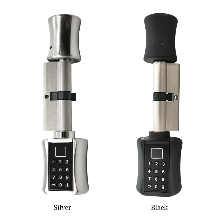 Home Security Gate - ลายนิ้วมือสมาร์ทกระบอกล็อครหัสผ่าน Biometric ประตูล็อคอิเล็กทรอนิกส์รหัสปุ่มกดดิจิตอลอัจฉริยะล็อค Airbnb