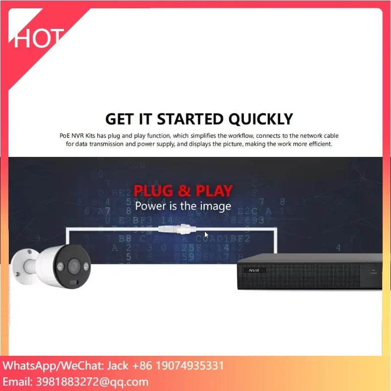 Home Security And Camera System - ระบบกล้องวงจรปิด 8CH 4K PoE สำหรับบ้าน ชุด