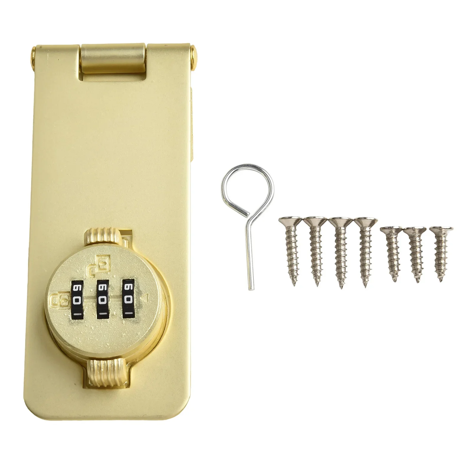 Home Security Features - กุญแจล็อคแบบรหัส 3 หลัก ป้องกันบ้าน ล็อคแบบหมุน ล็อคตู้