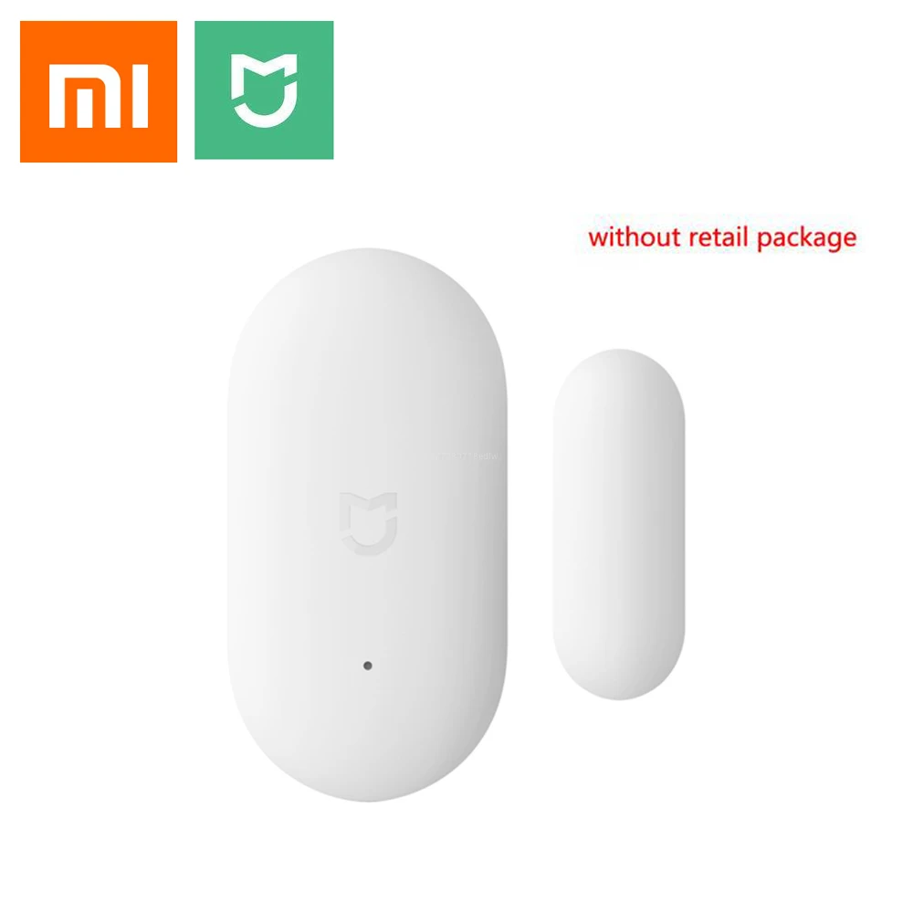 Mi Home Security Xiaomi - เซ็นเซอร์ประตูหน้าต่างเสี่ยวมี่ขนาดพกพา ชุดอุปกรณ์สมาร์ทโฮมเสี่ยวมี่ ระบบเตือนภัย ทำงานร่วมกับเกตเวย์ แอป Mijia