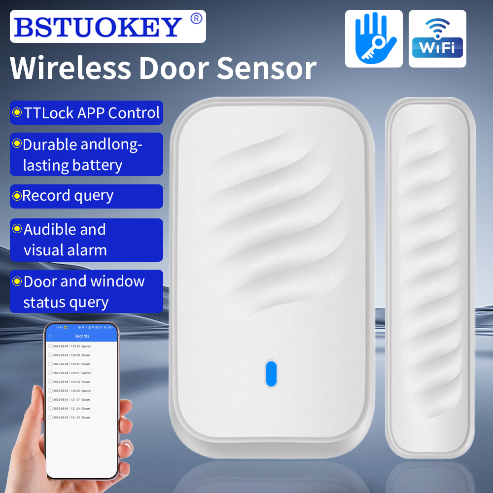Home Security For Windows - DS3 TTLOCK รีโมทคอนโทรลไร้สายสำหรับประตูและหน้าต่าง เซ็นเซอร์กันขโมย พร้อมระบบเตือนความจำเพื่อความปลอดภัยในบ้าน