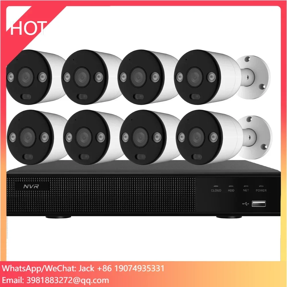 Home Security And Camera System - ระบบกล้องวงจรปิด 8CH 4K PoE สำหรับบ้าน ชุด