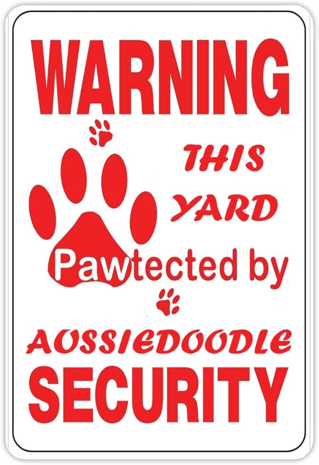 Home Yard Security - ป้ายเตือน 