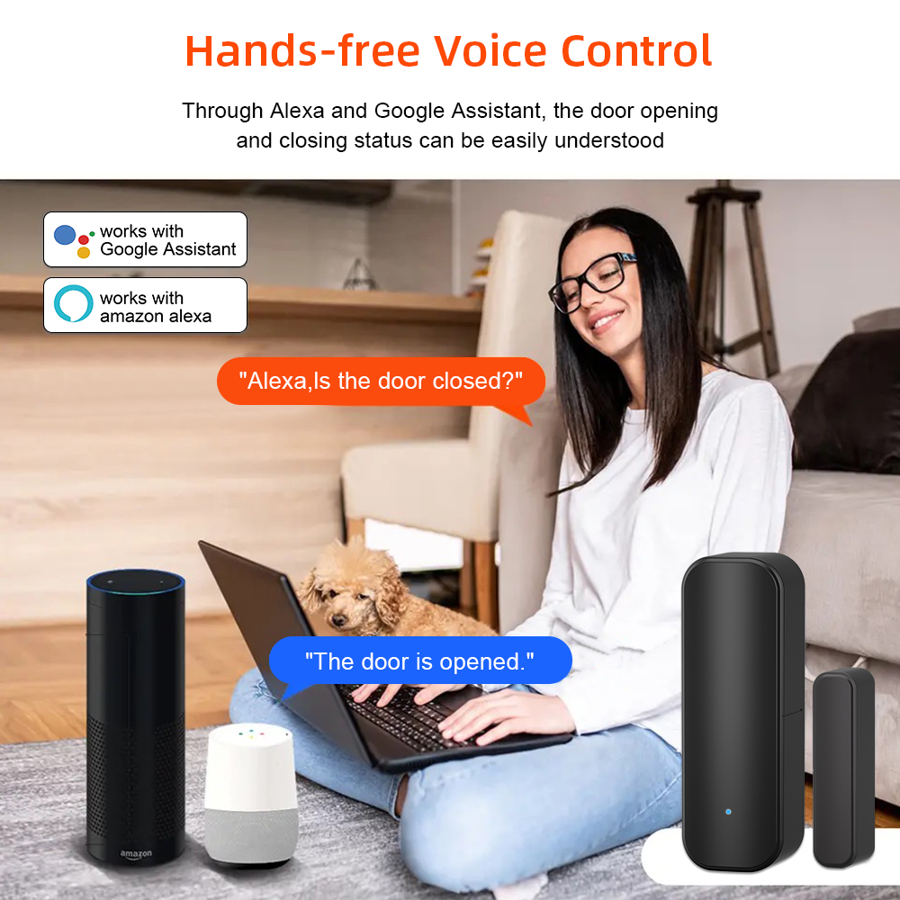 Tuya เครื่องตรวจจับประตู WiFi/ - Home Security Gate บทวิจารณ์และราคา