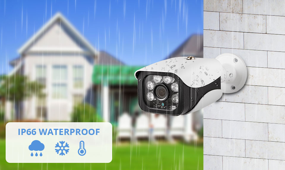ระบบกล้องวงจรปิด 8MP 4K POE NV - Home Security Brand บทวิจารณ์และราคา