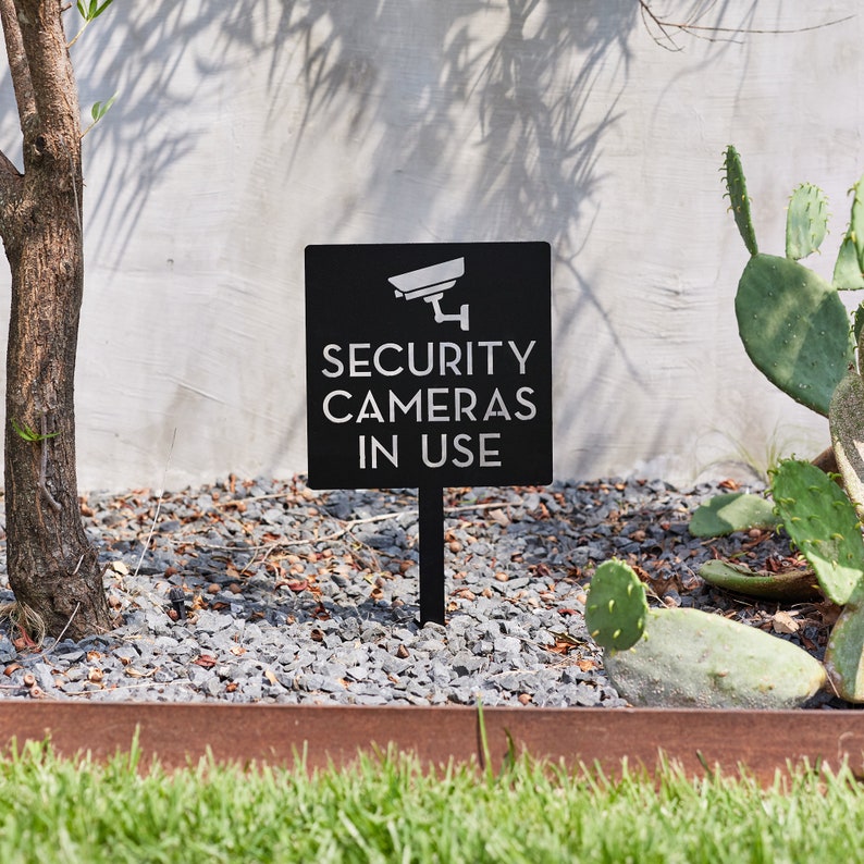 ป้ายเตือนกล้องวงจรปิด - ป้ายเต - Home Yard Security บทวิจารณ์และราคา