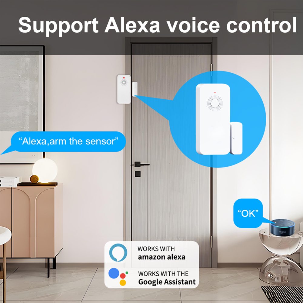 เซ็นเซอร์แม่เหล็กประตูหน้าต่าง - Home Security Gate บทวิจารณ์และราคา