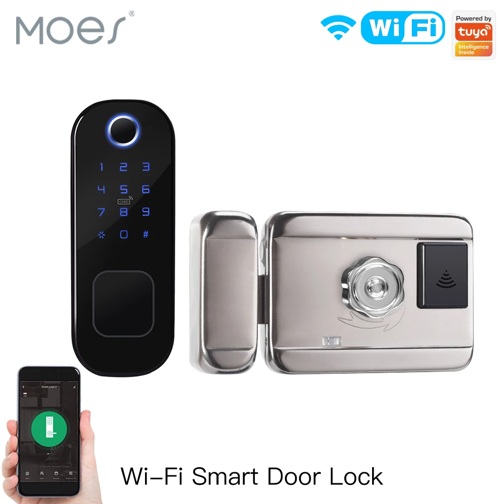 Moes WiFi Tuya ล็อคด้วยลายนิ้ว - Home Security Brand บทวิจารณ์และราคา