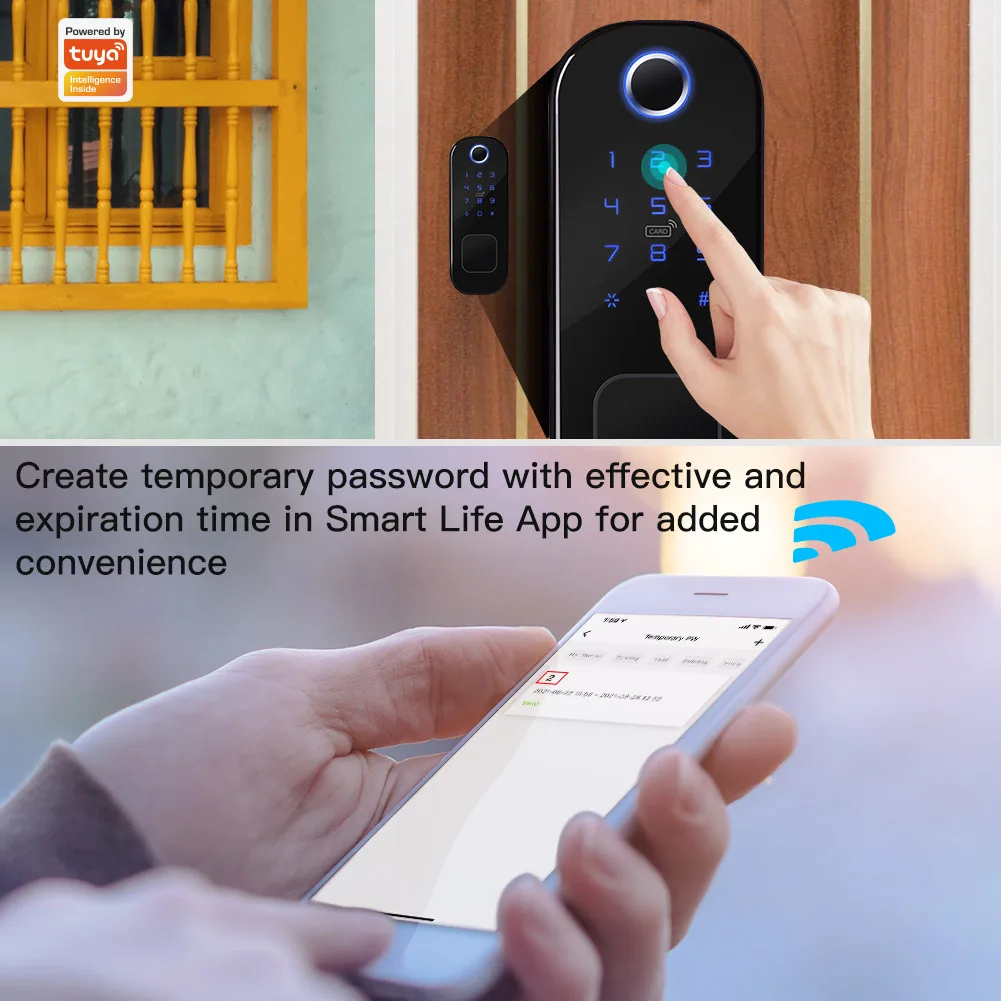 Moes WiFi Tuya ล็อคด้วยลายนิ้ว - Home Security Brand บทวิจารณ์และราคา
