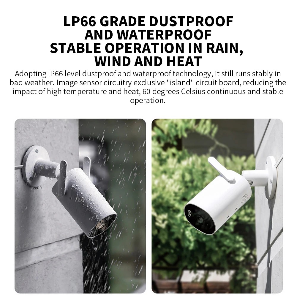 กล้องวงจรปิด Xiaomi Outdoor Ca - Mi Home Security Xiaomi บทวิจารณ์และราคา