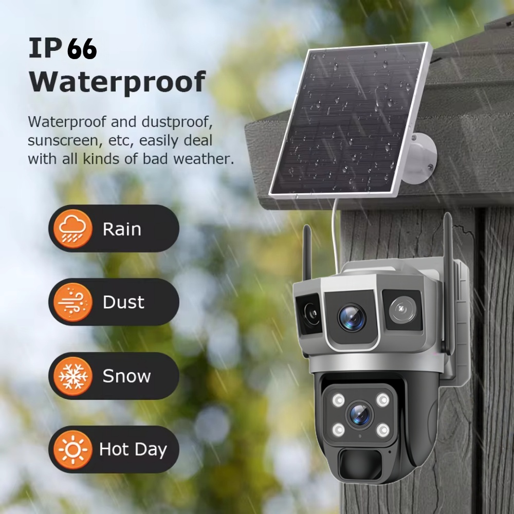 กล้อง 4G กล้องเฝ้าระวังพลังงาน - Home Security Brand บทวิจารณ์และราคา