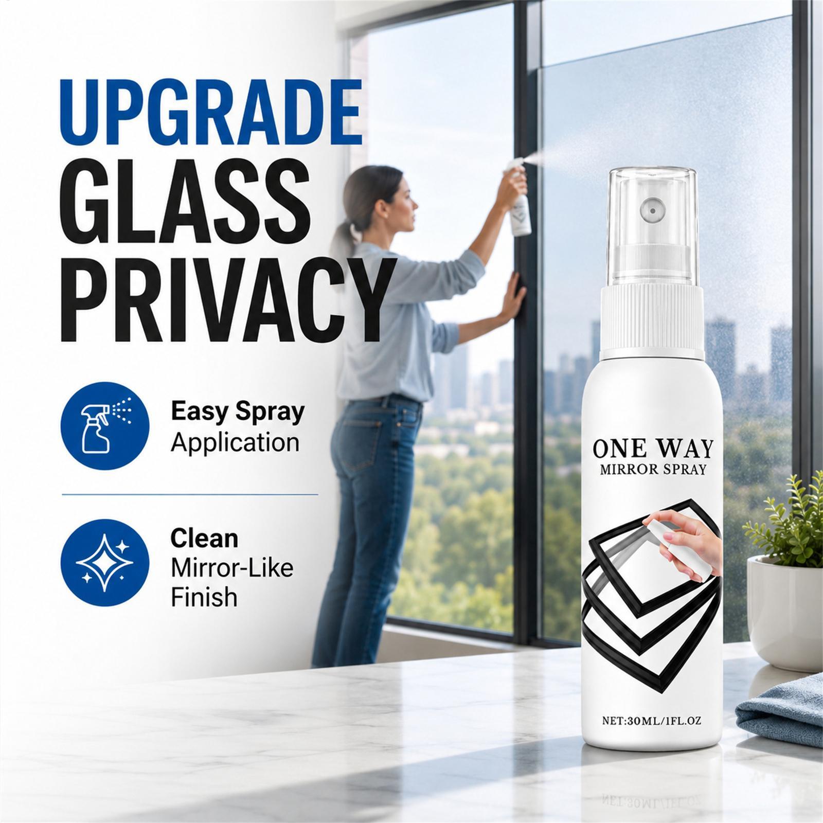 สเปรย์ฉีดกระจกสะท้อนแสง 30 มล. - Home Security For Windows บทวิจารณ์และราคา