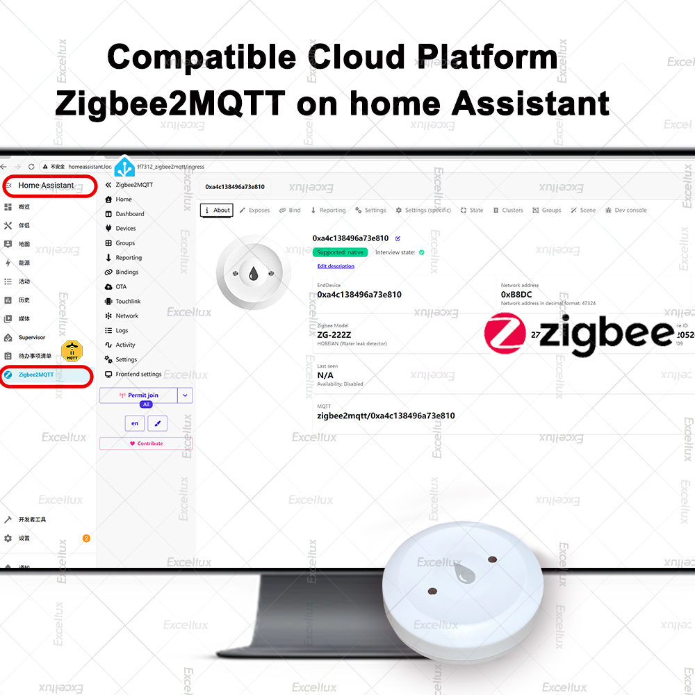 Zigbee เครื่องตรวจจับน้ํารั่วเ - Home Security Business บทวิจารณ์และราคา