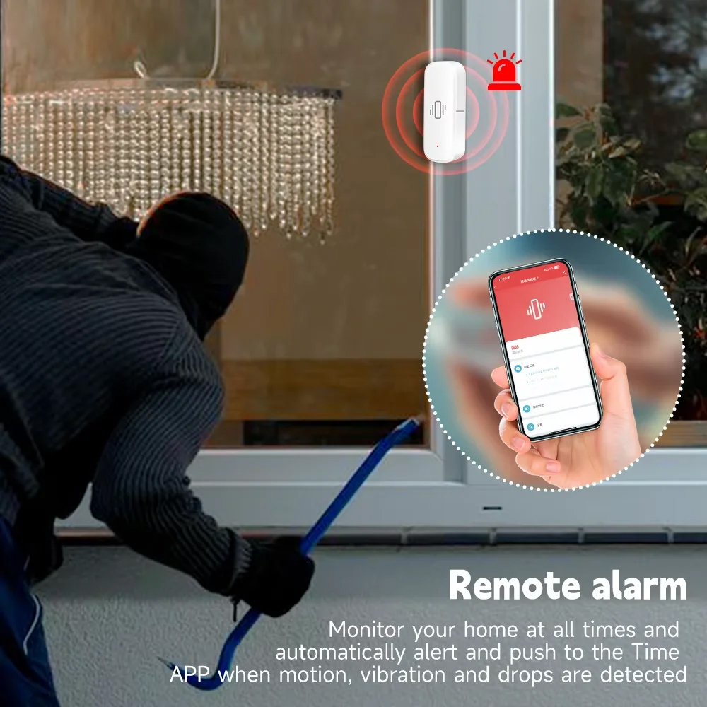 แอปเซ็นเซอร์การสั่นสะเทือนอัจฉ - Home Security Business บทวิจารณ์และราคา
