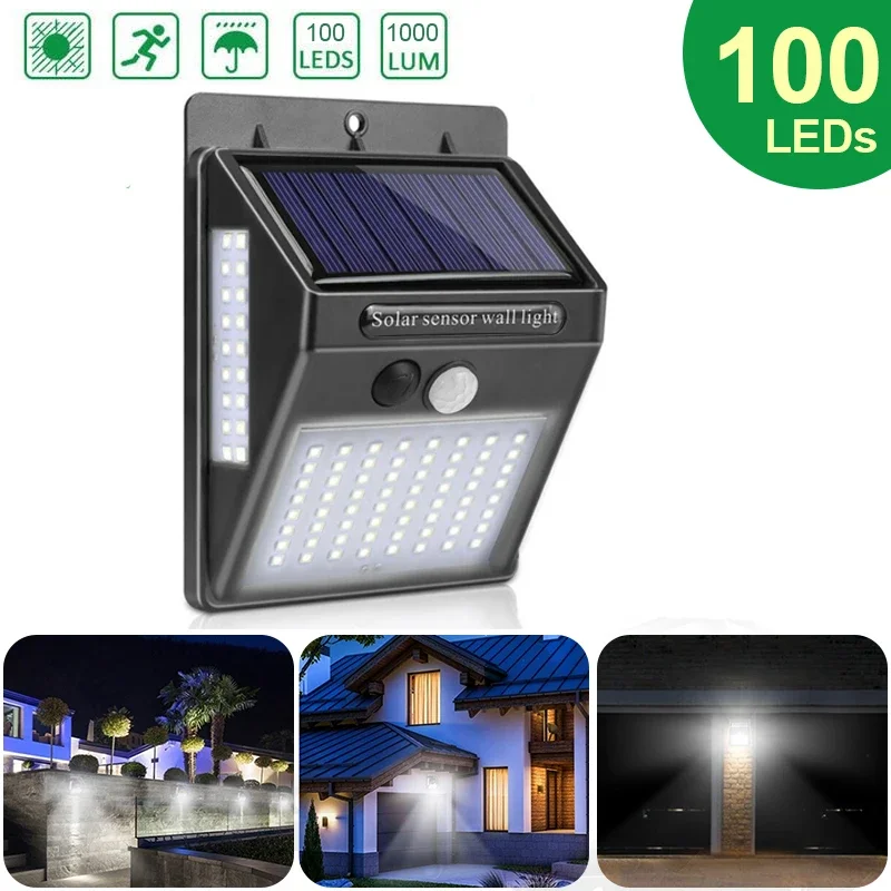 ไฟติดผนังโซลาร์เซลล์พร้อมเซ็นเ - Home Yard Security บทวิจารณ์และราคา