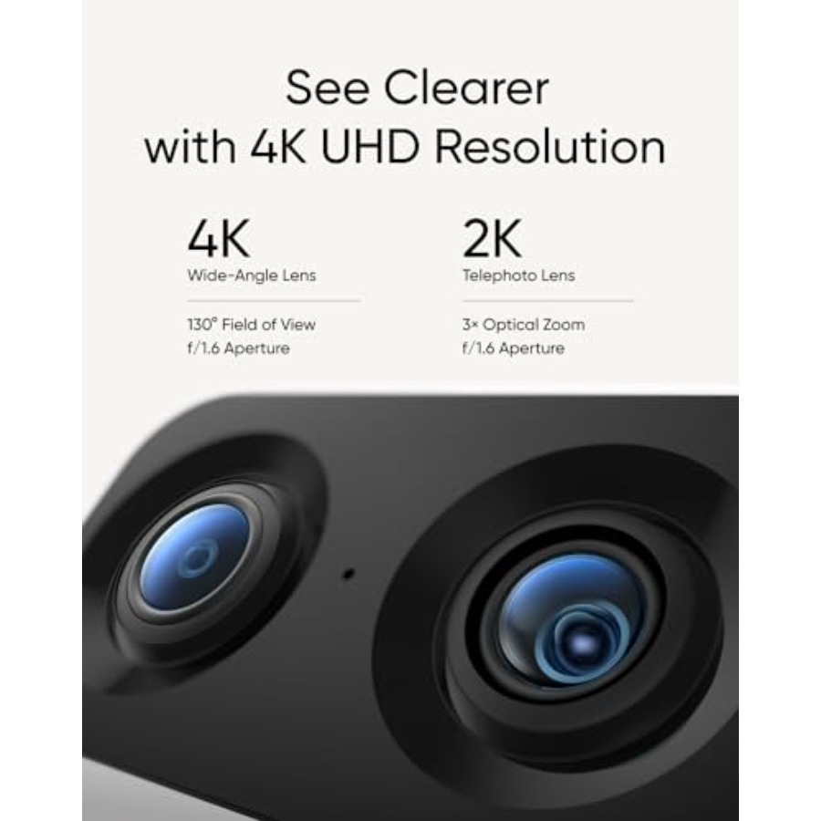 กล้องภายในอาคาร 4K S350 เพื่อค - Home Security Cameras No Subscription บทวิจารณ์และราคา