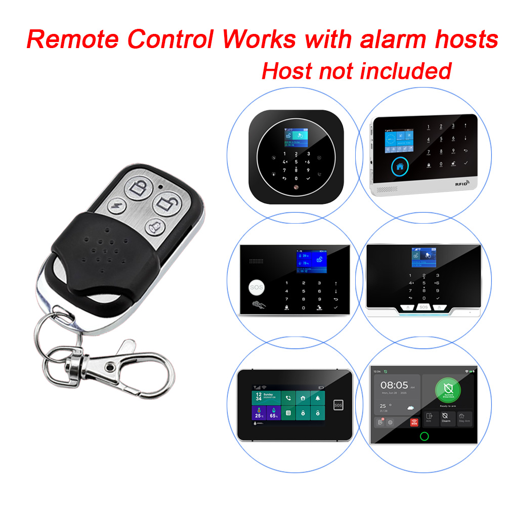 รีโมทคอนโทรลไร้สาย 433MHz สำหร - Home Security Business บทวิจารณ์และราคา