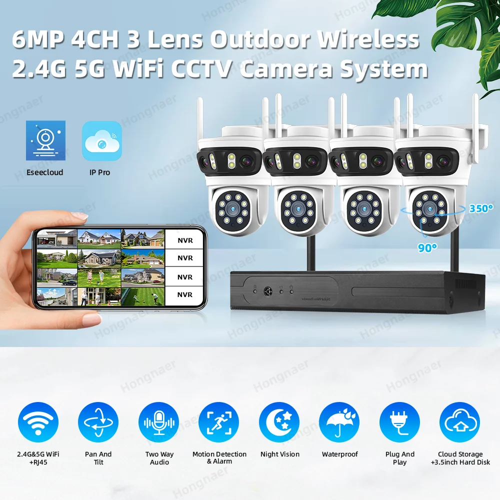 ชุดกล้องวงจรปิดรักษาความปลอดภั - Home Security And Camera System บทวิจารณ์และราคา