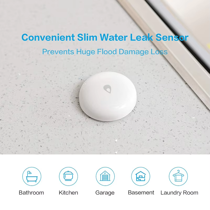 Aqaraน้ํารั่วSensor ZigBeeน้ํา - Mi Home Security Xiaomi บทวิจารณ์และราคา