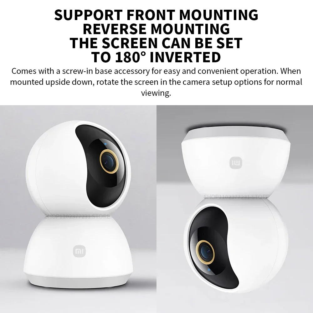 กล้องวงจรปิดอัจฉริยะ Xiaomi 2K - Mi Home Security Xiaomi บทวิจารณ์และราคา