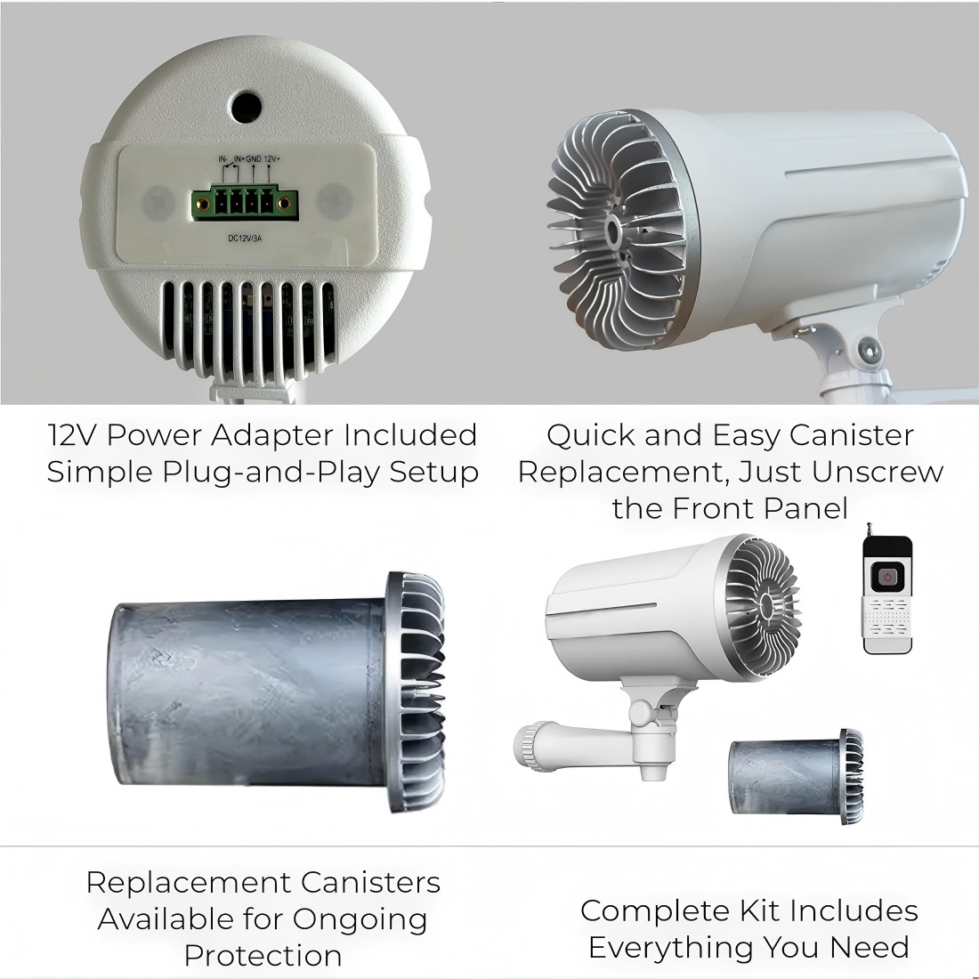 ระบบหมอกควันกันขโมย เครื่องพ่น - Home Security Fog System บทวิจารณ์และราคา