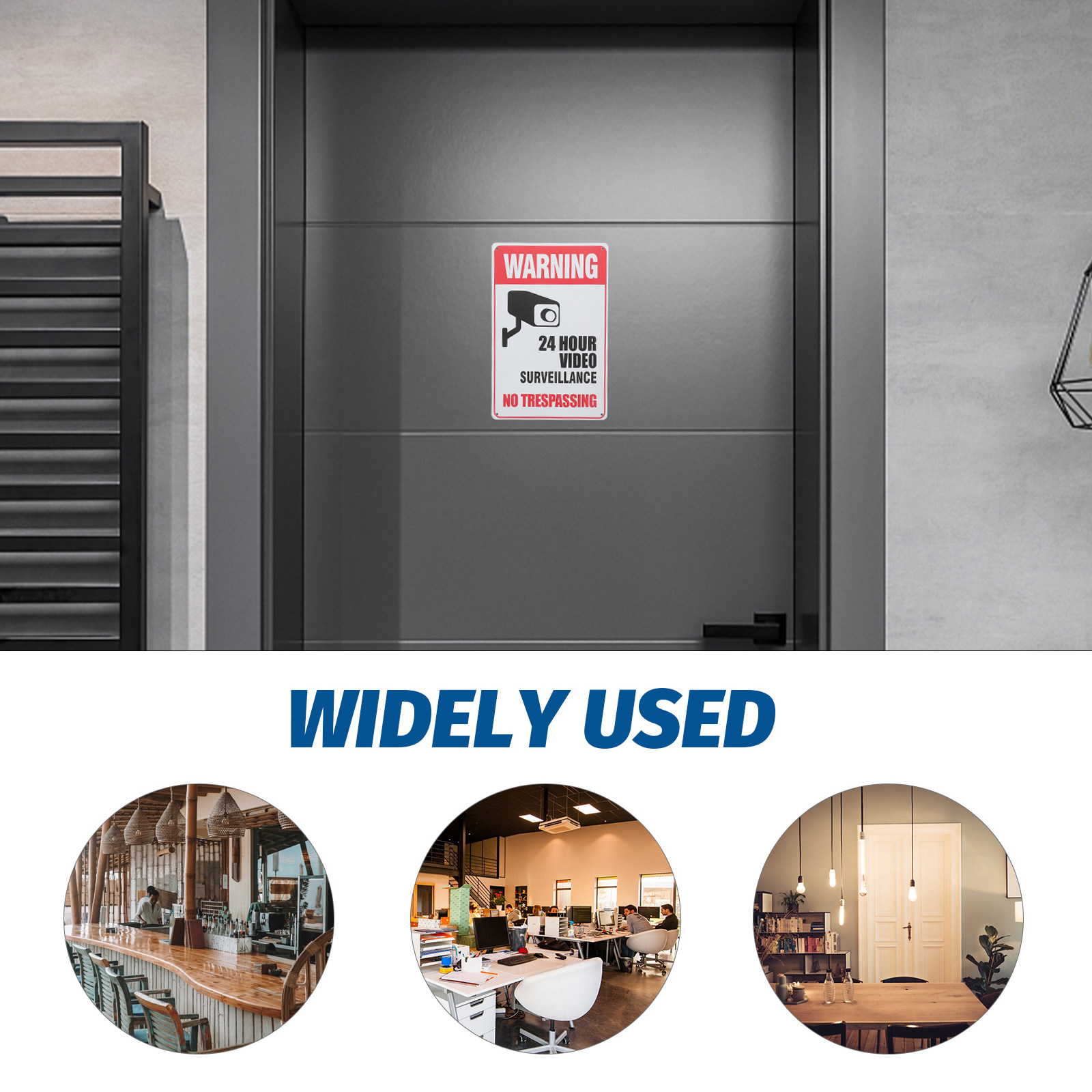 ป้ายเตือนห้ามบุกรุกสไตล์วินเทจ - Home Yard Security บทวิจารณ์และราคา