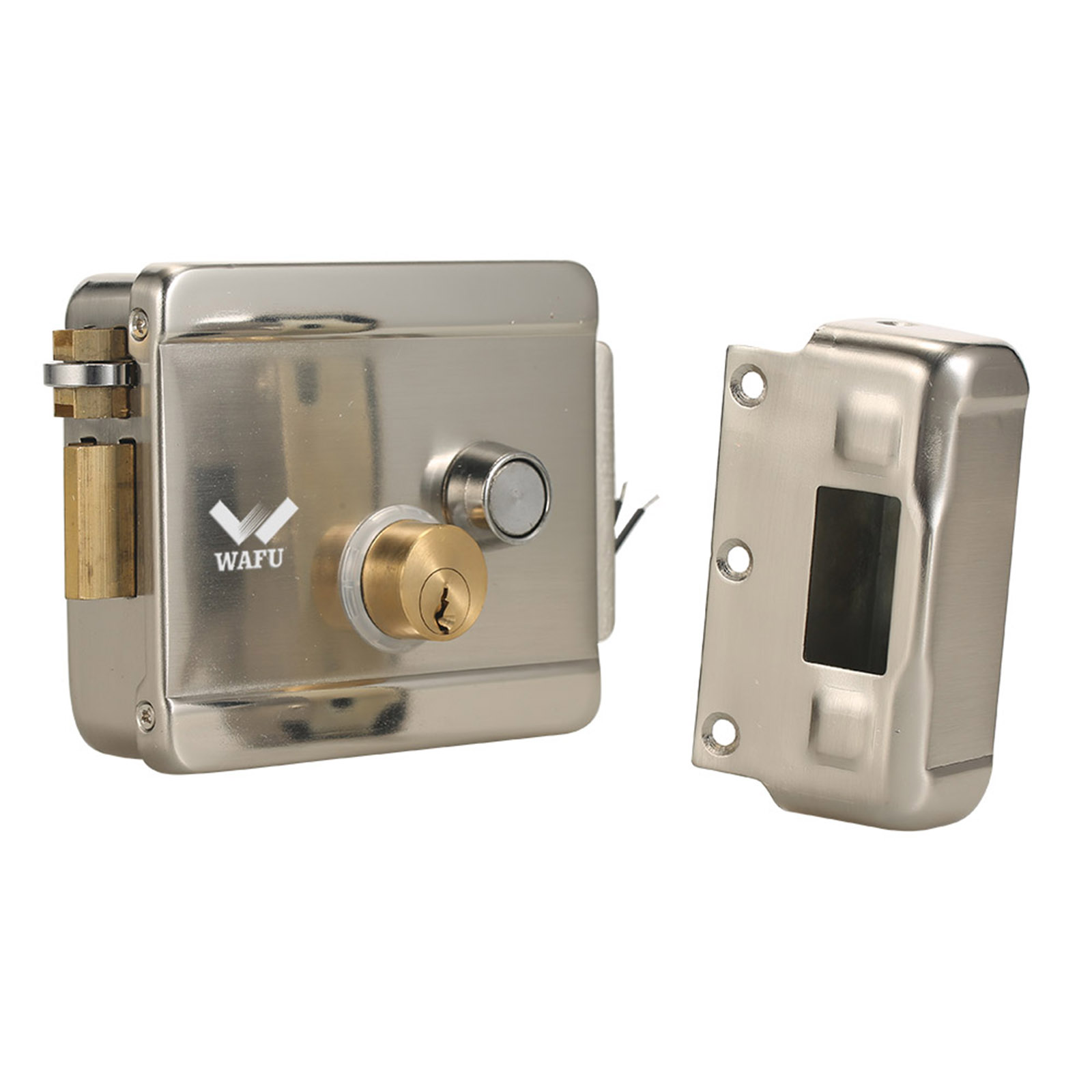 WAFU สมาร์ทประตูไฟฟ้าประตูล็อค - Home Security Gate บทวิจารณ์และราคา