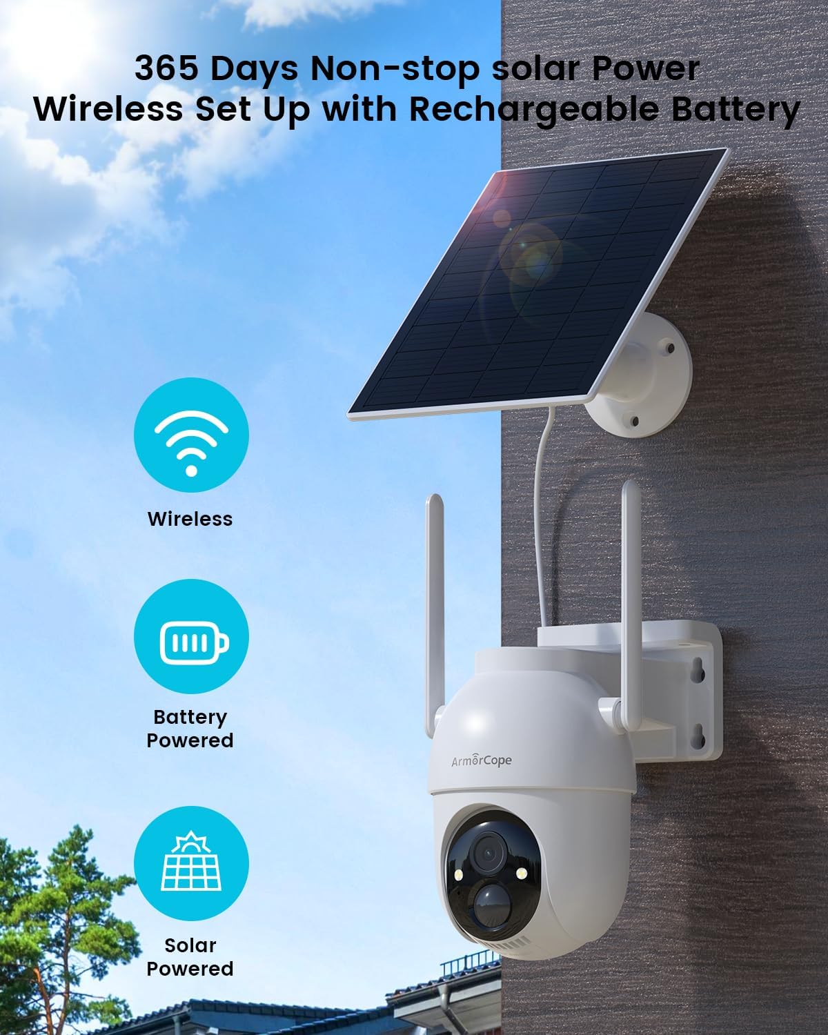 กล้องวงจรปิดไร้สายสำหรับภายนอก - Home Security Cameras No Subscription บทวิจารณ์และราคา