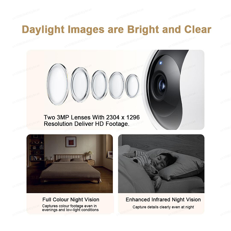 XIAOMI Smart Camera C300 เวอร์ - Mi Home Security Xiaomi บทวิจารณ์และราคา