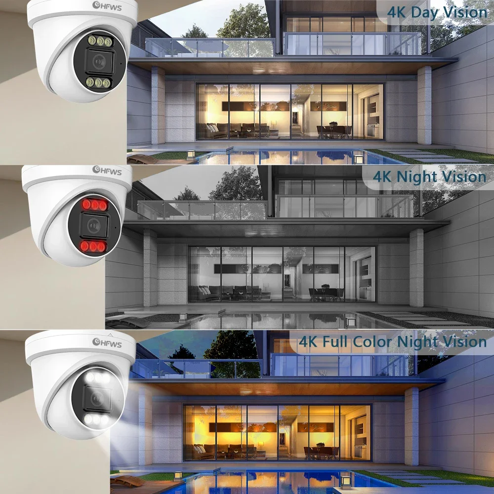 กล้องวงจรปิด OEM 8MP 4K 25FPS  - Home Security And Camera System บทวิจารณ์และราคา