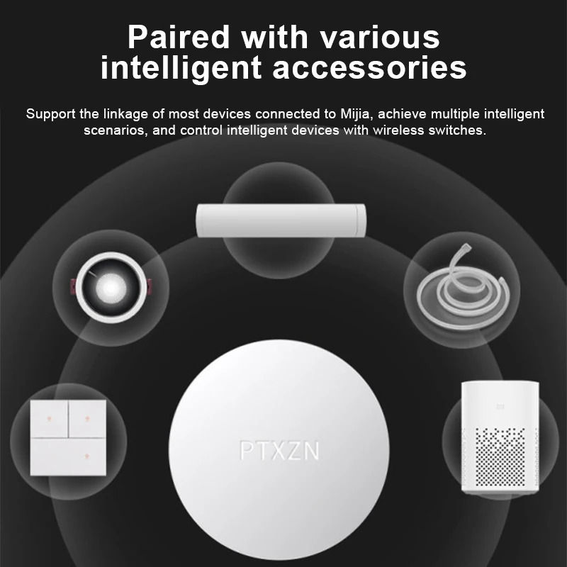 PTX สมาร์ทสวิตช์ไร้สายมินิสวิต - Mi Home Security Xiaomi บทวิจารณ์และราคา