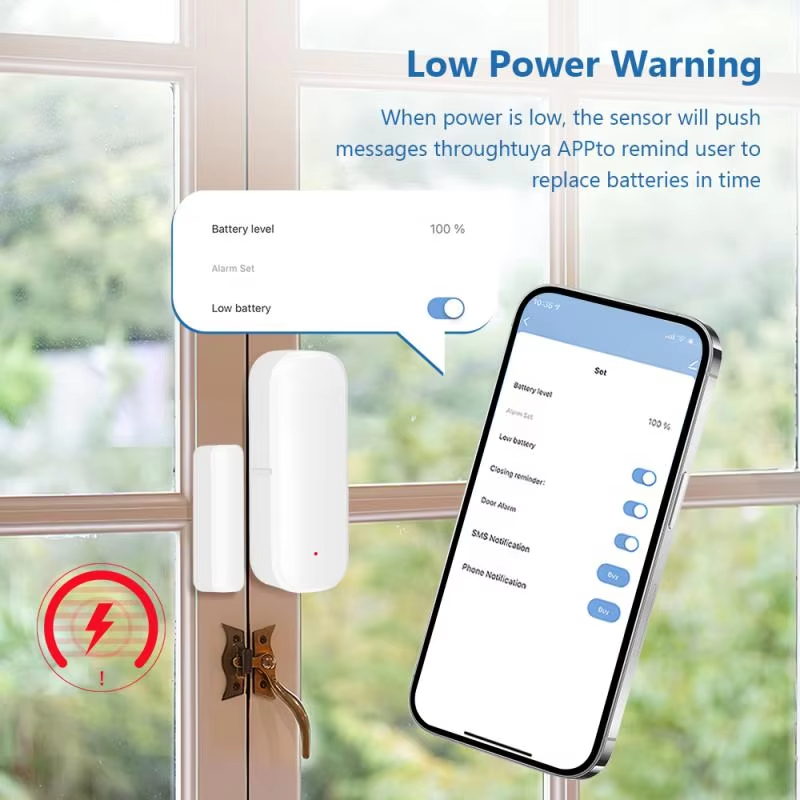 เซ็นเซอร์ประตูหน้าต่าง ZigBee  - Home Security Gate บทวิจารณ์และราคา