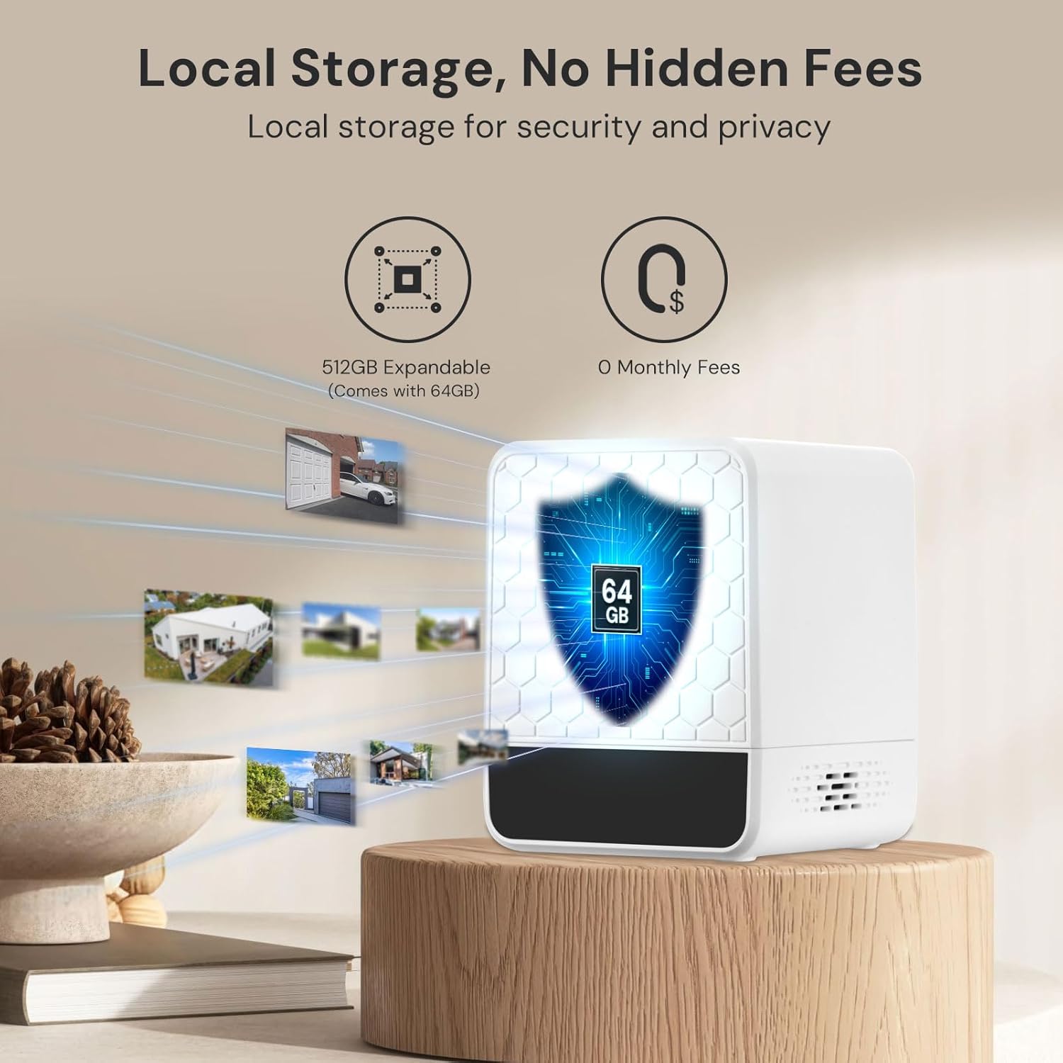 ระบบกล้องรักษาความปลอดภัยพลังง - Home Security Cameras No Subscription บทวิจารณ์และราคา