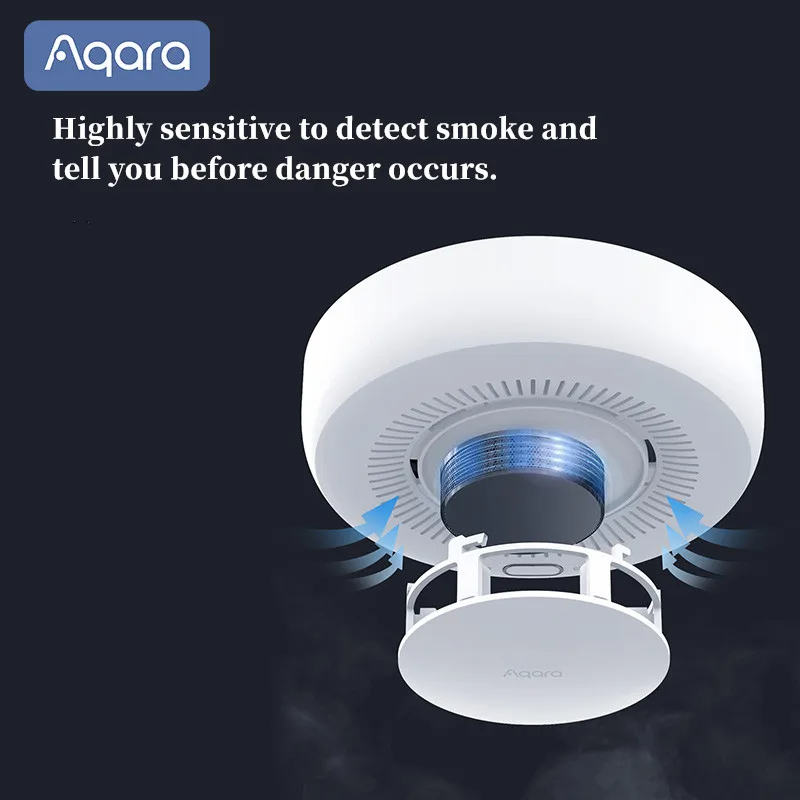 ใหม่ Aqara เครื่องตรวจจับควันเ - Mi Home Security Xiaomi บทวิจารณ์และราคา
