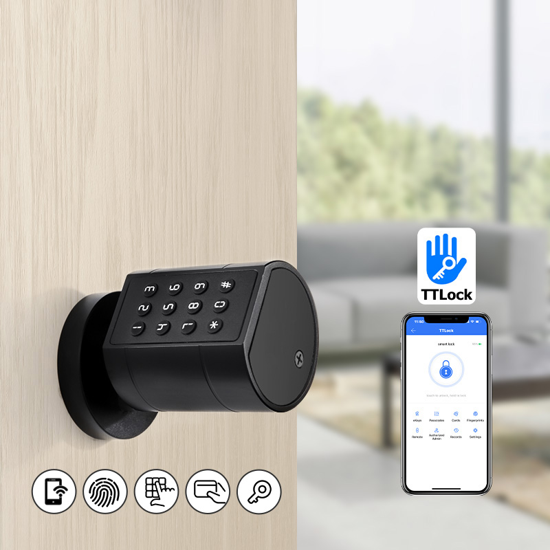 สมาร์ทล็อคประตูทรงกระบอกยูโร t - Home Security Brand บทวิจารณ์และราคา