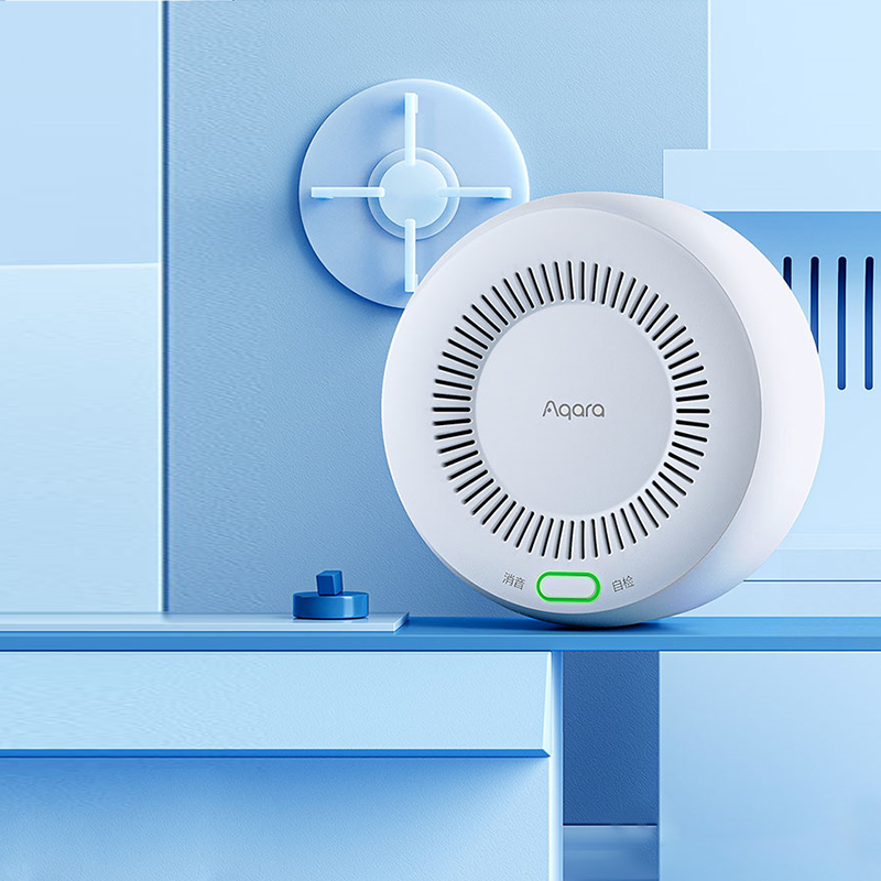 เครื่องตรวจจับก๊าซธรรมชาติอัจฉ - Mi Home Security Xiaomi บทวิจารณ์และราคา