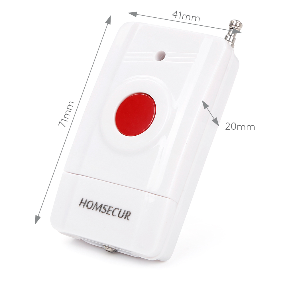 A5 ปุ่มฉุกเฉินไร้สาย 433MHz สำ - Home Security Business บทวิจารณ์และราคา