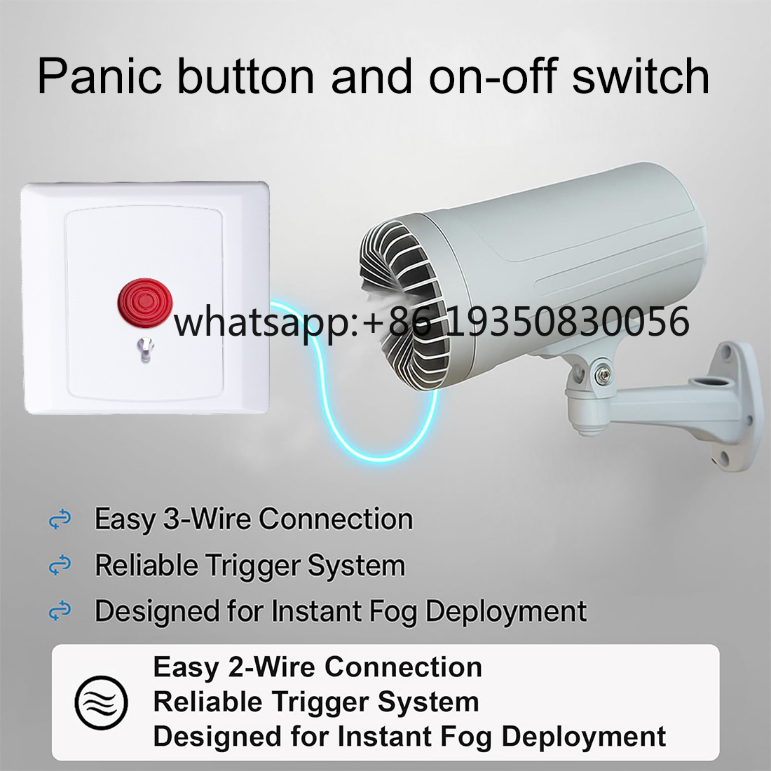 ระบบพ่นหมอกนิรภัยบ้านอัจฉริยะค - Home Security Fog System บทวิจารณ์และราคา