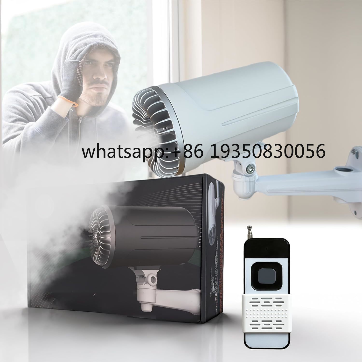ระบบพ่นหมอกนิรภัยบ้านอัจฉริยะค - Home Security Fog System บทวิจารณ์และราคา