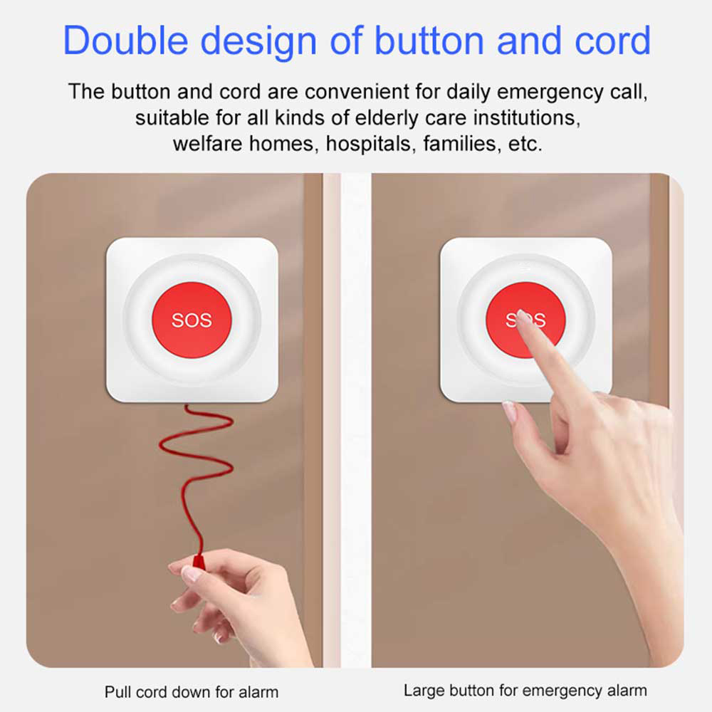 ปุ่มกด WIFI Zigbee SOS ใช้งานร - Home Security Business บทวิจารณ์และราคา