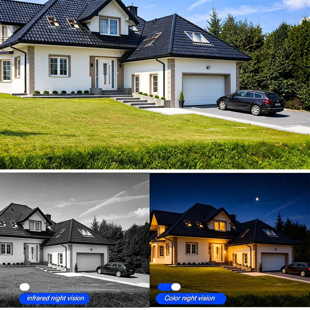 กล้องโซลาร์ไวไฟ PTZ สำหรับภายน - Home Security Brand บทวิจารณ์และราคา