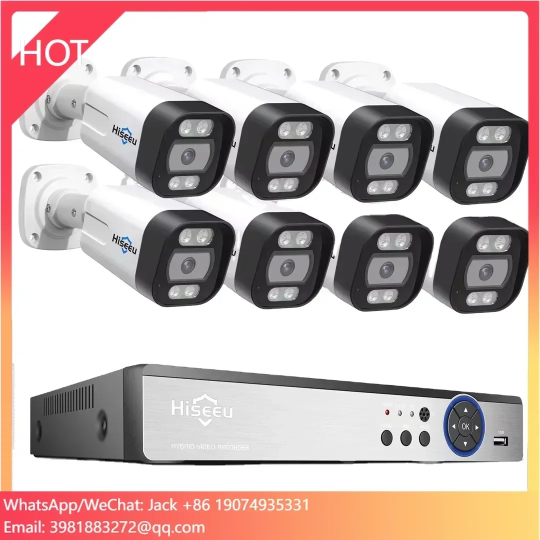 ชุดกล้องวงจรปิด Hiseeu 4K 8 ช่ - Home Security And Camera System บทวิจารณ์และราคา