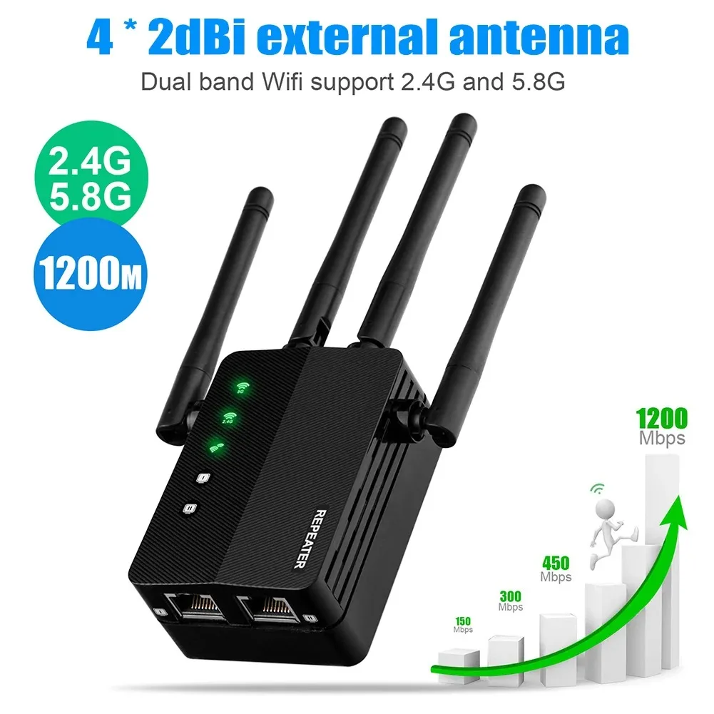 WiFi Extender พร้อมความสามารถ  - Home Security Features บทวิจารณ์และราคา