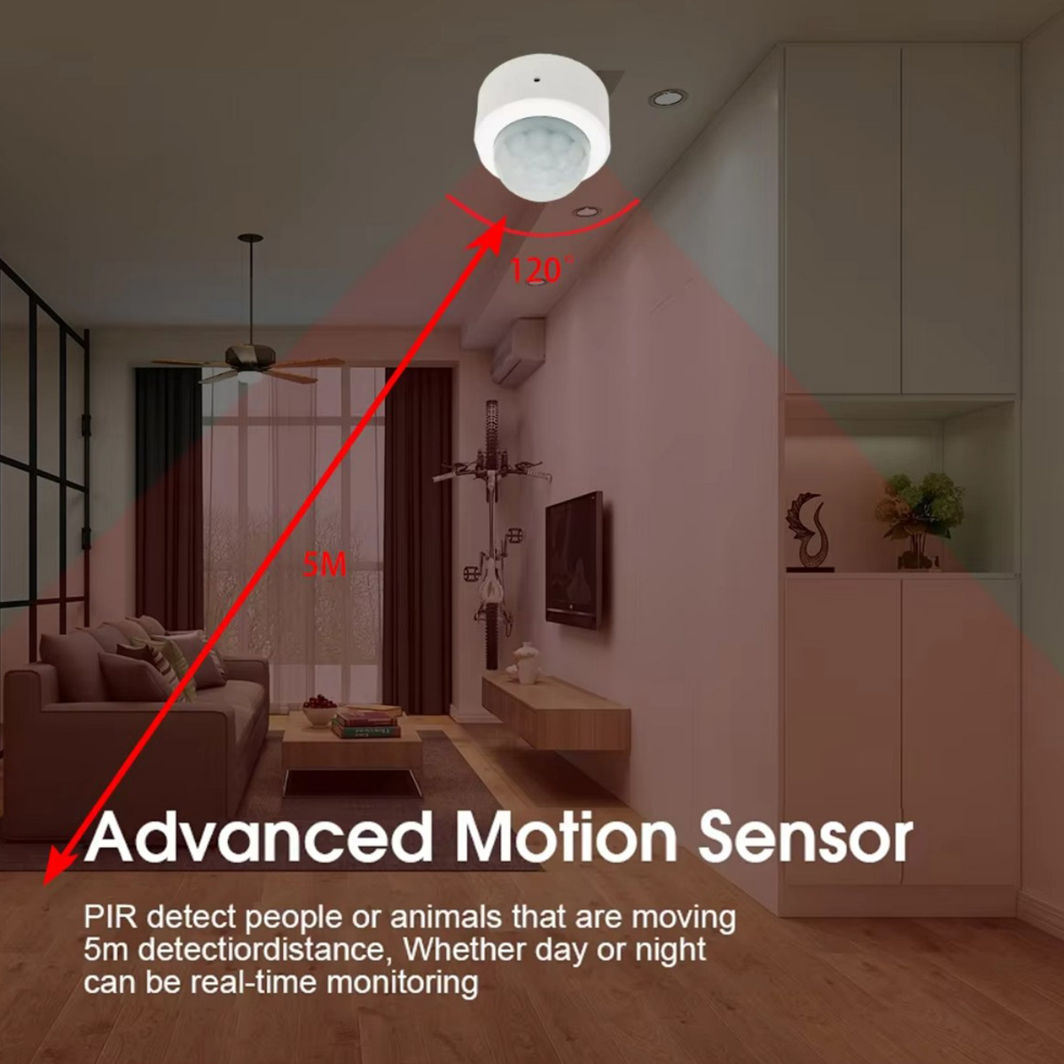Zigbee3.0 มินิ PIR เซ็นเซอร์ตร - Home Security Business บทวิจารณ์และราคา