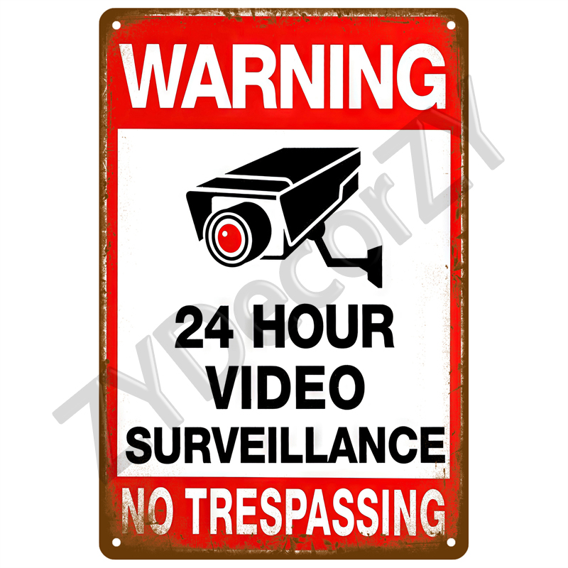 ป้ายเตือนตลกๆ ห้ามจอดรถ ป้ายโล - Home Yard Security บทวิจารณ์และราคา