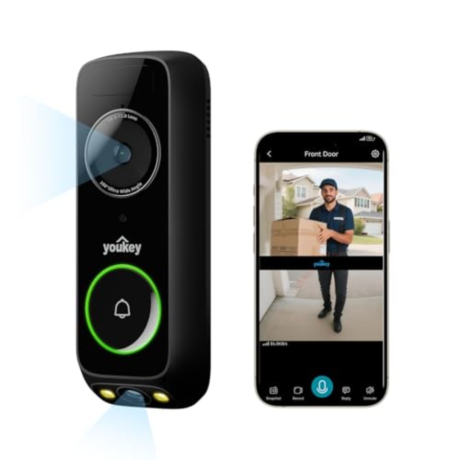 กล้องกริ่งประตูไร้สายสำหรับควา - Home Security Cameras No Subscription บทวิจารณ์และราคา