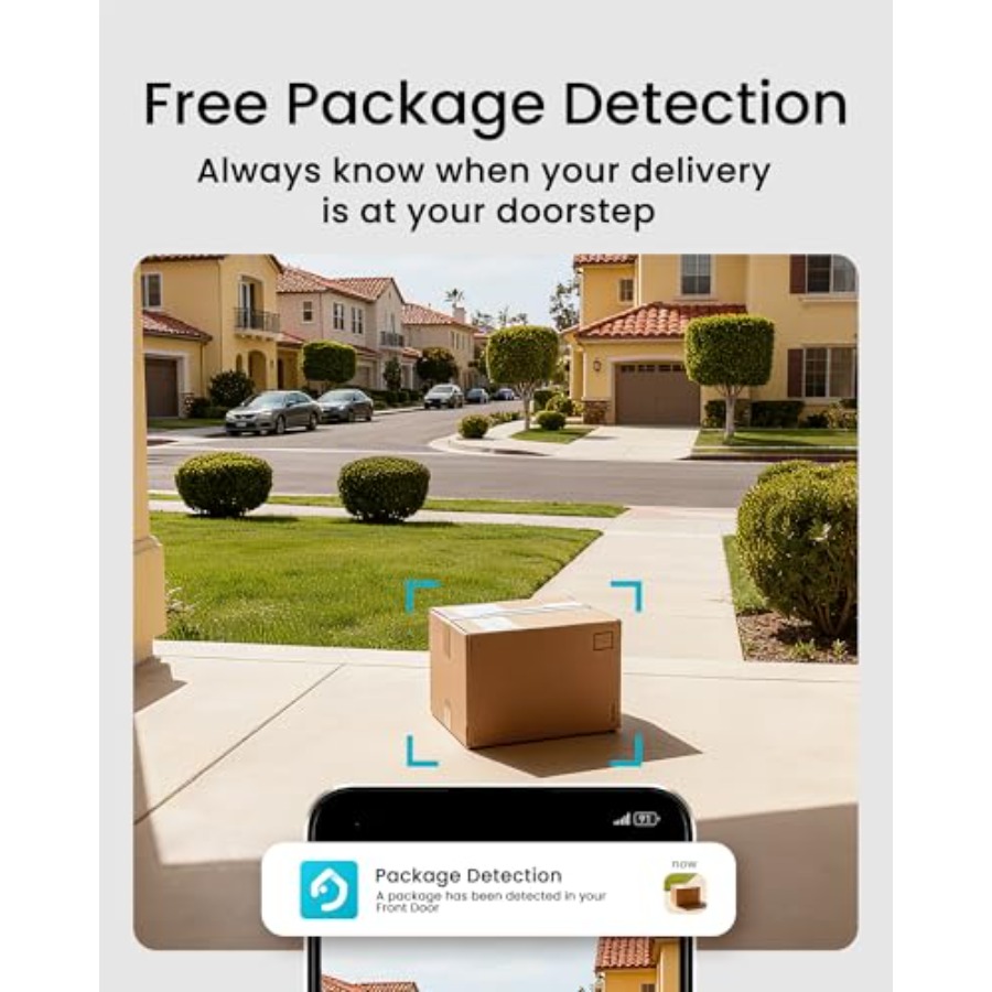 กล้องกริ่งประตูไร้สายสำหรับควา - Home Security Cameras No Subscription บทวิจารณ์และราคา