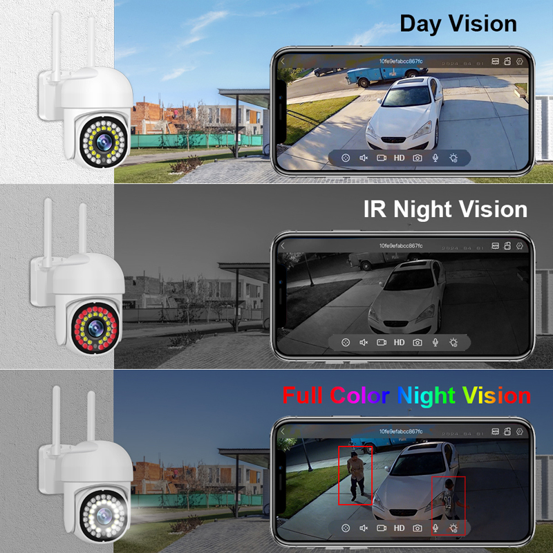 สมาร์ 3MP กล้องวงจรปิดไร้สายระ - Home Security Brand บทวิจารณ์และราคา