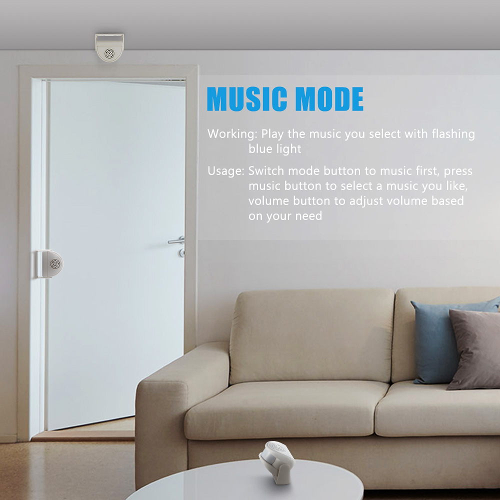 32 เพลงยินดีต้อนรับอินฟราเรด C - Home Security Gate บทวิจารณ์และราคา